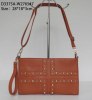 PU fabric shoulder bag/Lady brown bag