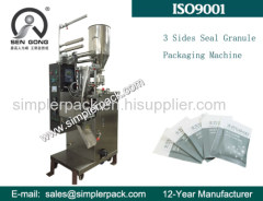 Automatic 3 Sides Seal Granules Packaging Machine