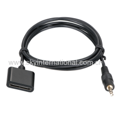 3.5mm Audio Plug to iPod Dock Female Adapter Converter AUDIO Cable