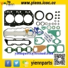 Yanmar 3D82 3TNE82 3TNV82 full gasket kit 719823-92780 with Head gasket for PC27MR-2/3/8 Excavator 3D82AE diesel engine