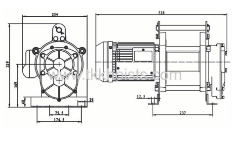 Durable GF800A Electric Winches