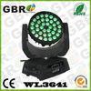 RGBWA 5in1 36x12W Led Moving Head Wash Zoom / led beam moving head