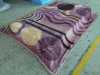 Beige color 200*240cm raschel blankets