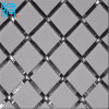 wire dia 0.3mm flat top crimped mesh