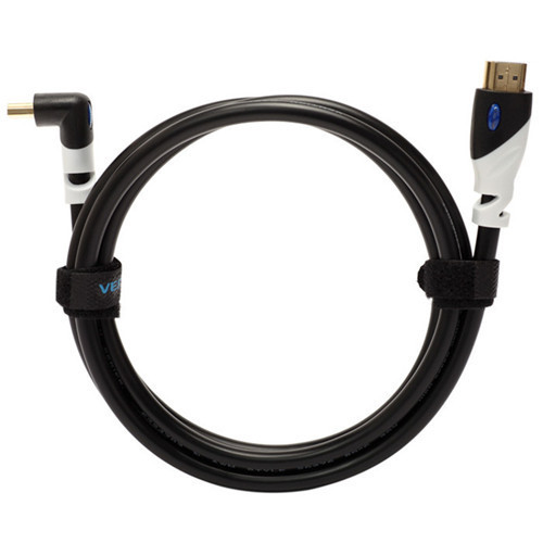 HDMI 19pin male to HDMI 19pin male Double Color Right Angle cable