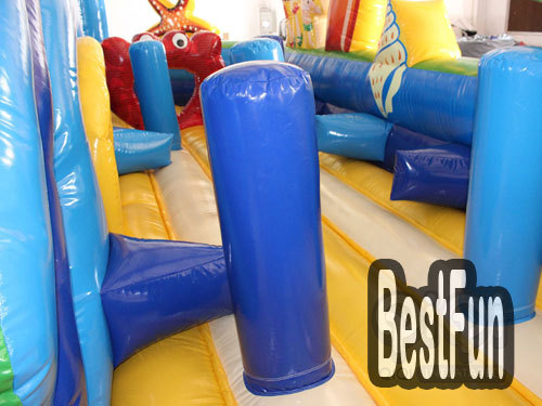 Beach style amusement parks inflatable