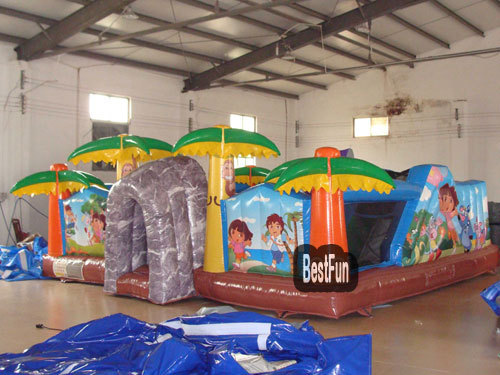 Dora and Diego Learning Adventure inflatable playground