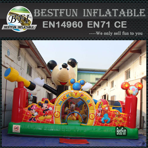Mickey Park Learning Club Interactive Toddler Inflatable