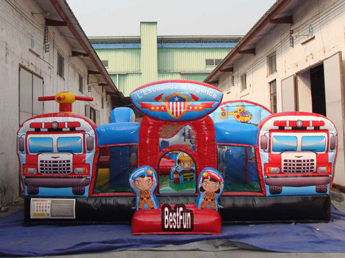 Toddler Rescue Squad Inflatable indoor playground