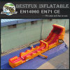 Inflatable outdoor swing slide combination