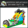 Large inflatable alien machine slide