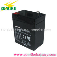 6V4ah/6V4.5ah/6V5ah/6V7ah/6V10ah/6V12ah Battery Rechargeable UPS Battery