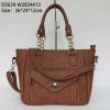 PU fabric handbag/Ladies brown hand bag