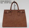 Ladies tote bag/PU fabric fashion bag