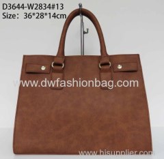 Ladies tote bag/PU fabric fashion bag