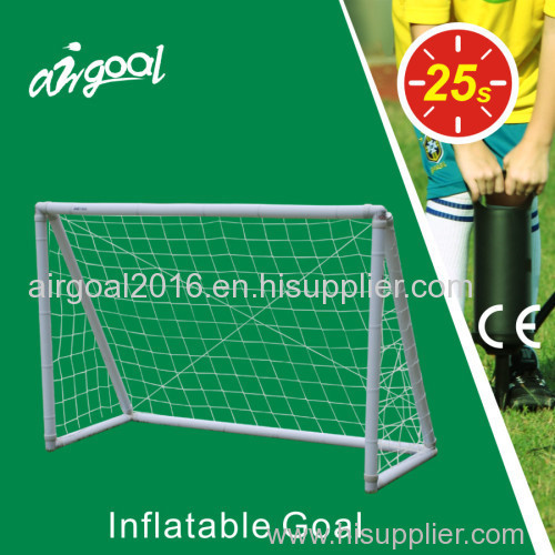 factory wholesale mini 6'x4' inflatable soccer goal