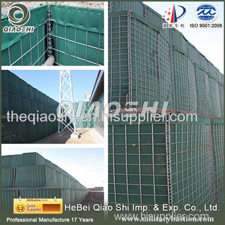 military sand wall hesco defensive barrier JOESCO perimeter