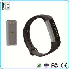 Dongguan Factory bluetooth fitness smart band with pedometer and sleep monitor fuction