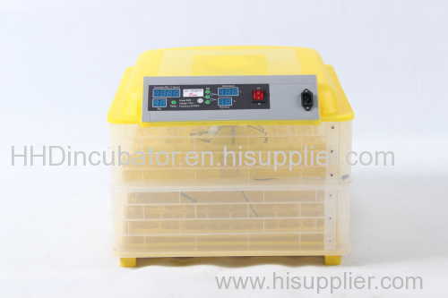 96 mini egg incubator automatic egg incubator great quality chicken egg incubator with CE approved