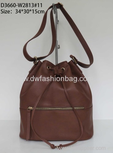 Drawstring bag/Laides PU fashion bag