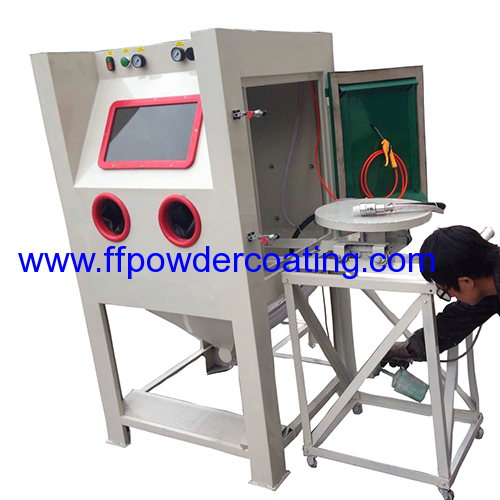 dry sand blasting Cabinet