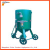 Mobile sand blasting machine