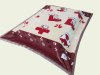 cute design raschel blankets used in bed