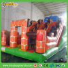 cheap Commercial giant inflatable slide for sale Inflatble double lanes dry slide