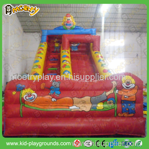 Commercial used inflatable water slide/huge bouncy slide for custom