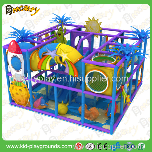 2016 New Design Baby Indoor Playground with Slide and Ball Pool