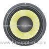 Yellow Twin Terminals Mid Range Speakers Heavy Motor Structure