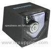 Black Car Speaker Boombox Single Bandpass System 31 x 29 x 38 Cm
