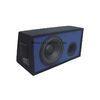 Solid Wooden Box Powered Car Subwoofer Enclosure High Efficiency