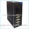 Stable Industrial Level 10 port Network Switch 8 + 1 port fast Ethernet Switch 0.775Kg 802.3x