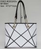 PU fabric handbag for lady