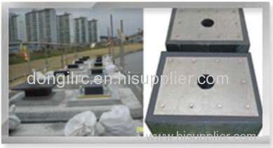 Hydrogel rubber water stop Bearing pad for supporting bridge