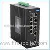 19.6Gbps industrial poe ethernet switch power reverse polarity protection lan switch poe