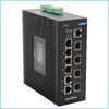 No fan design low consumption Industrial POE Switch 8 100M T(X) POE + 2 100/1000M TX port wide band