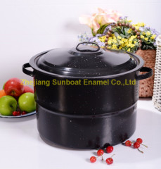 33QT Enamel Kitchen Cookware Stock Pot