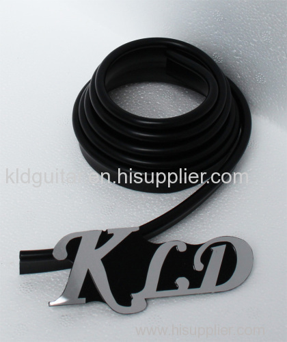 KLD BLACK GLOSS - VINYL PVC PIPING WELT WELTING 3/5