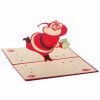 Santa funny gift paper card