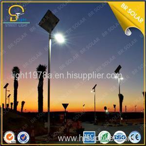 6M 30W LED Solar Street light main road park pathway