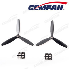 3 blade 6x4 inch model airplane ABS CW propeller