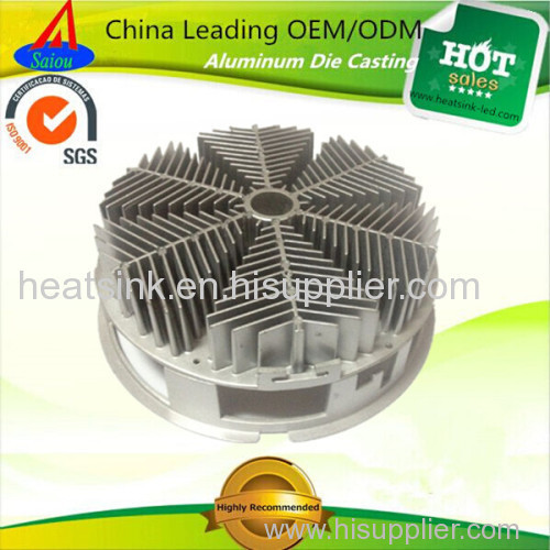 Heat Resistance Alloy Radiator Downlight Aluminum LED Heat Sink