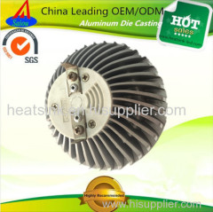 Precison Die Casting Alloy Spotlight LED Aluminum Heat Sink