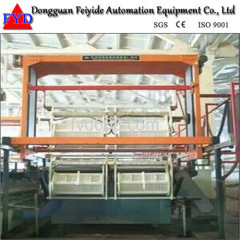 Feiyide Automatic Galvanizing Barrel Plating Production Line for Hinges