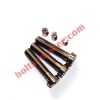 Titanium Flat Head Slotted Bolts