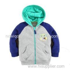 100% Cotton Kids Full Zipper Hoody