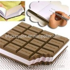 Buy cheap high quality notepad chocolate shape notepad