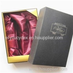 Fancy Design Glossy Gift Paper Packaging Box